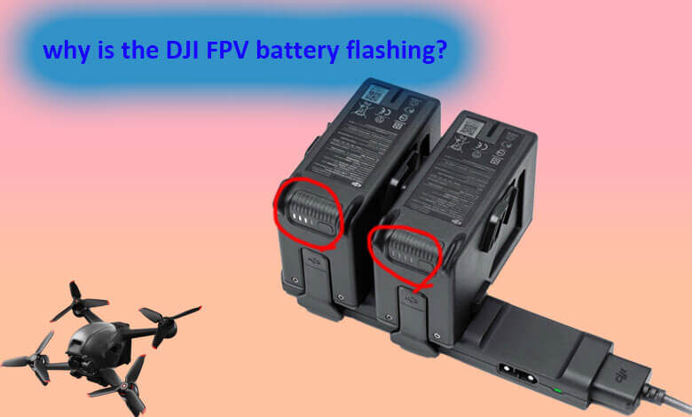 FPV battery flashing