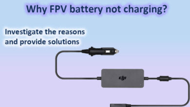 FPV battery not charging