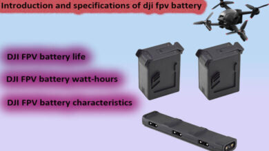 Introduction and specifications of dji fpv battery