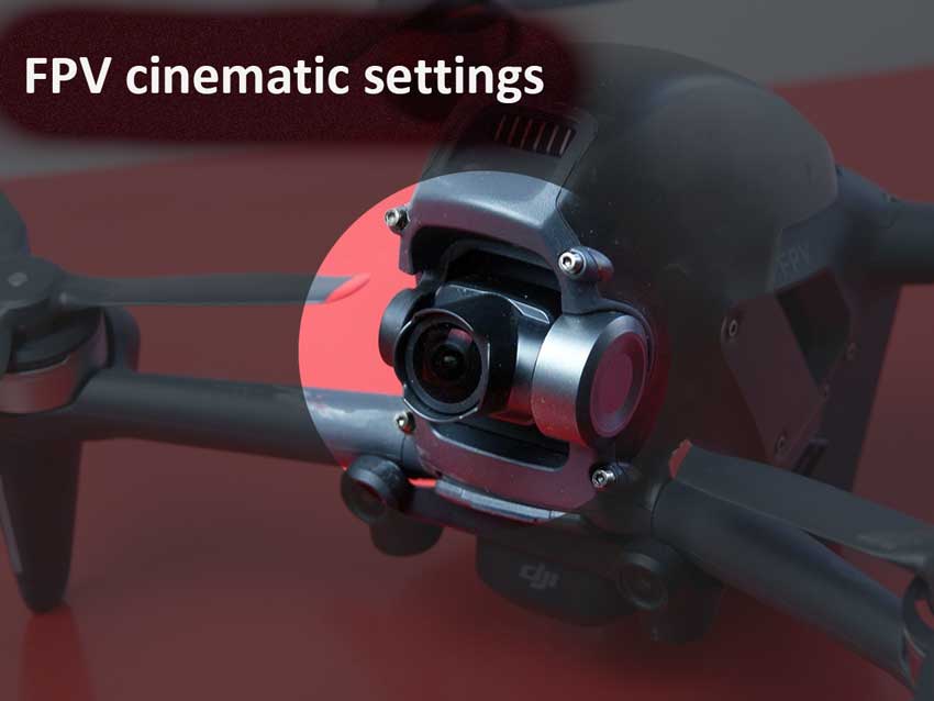 FPV cinematic settings