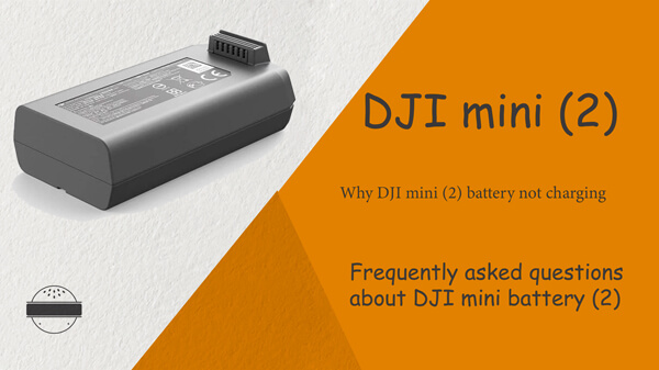 DJI mini (2) battery not charging