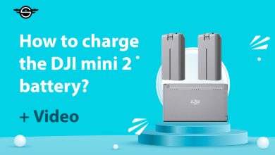How to charge the DJI mini 2 battery?