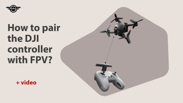 How to pair the DJI controller with FPV? | sky eagle drone