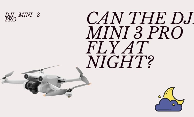 Can the DJI Mini 3 Pro Fly at Night?